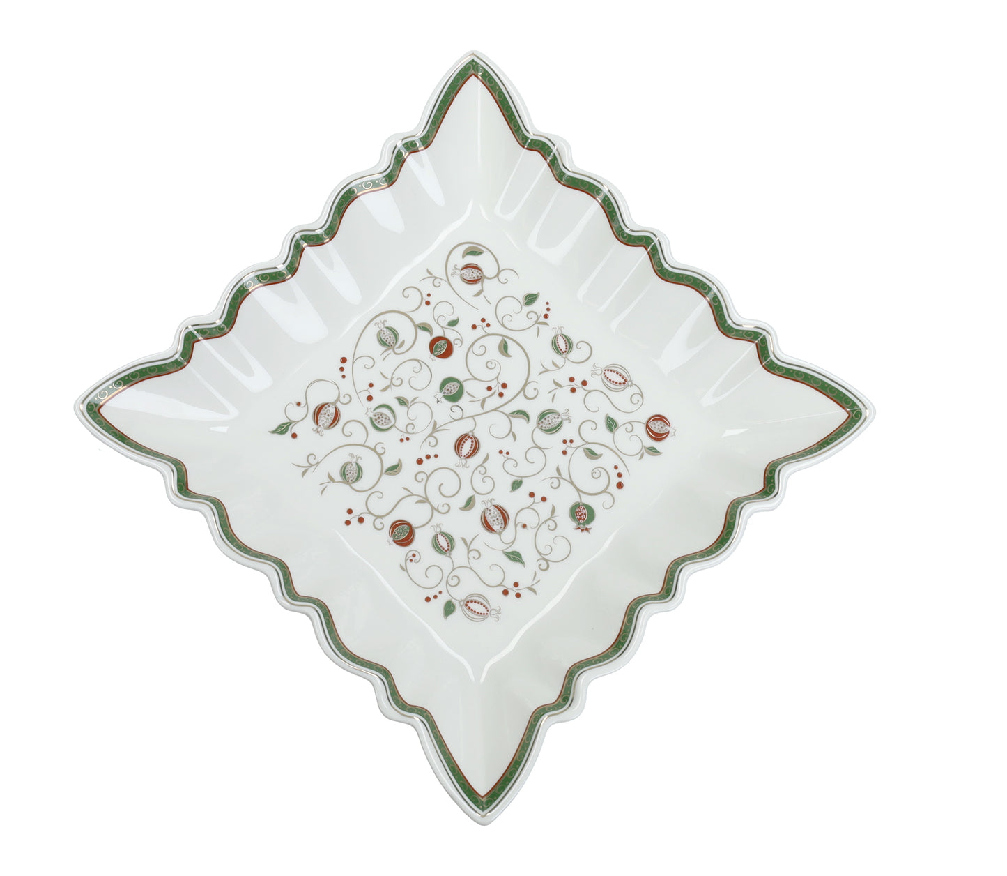 VASSOIO "TEMPO DI FESTA"  QUADRO SMERLATO 52099 BRANDANI