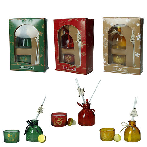 DIFFUSORE DI FRAGRANZA C/TEA LIGHT "BOCCETTA" 84594 BRANDANI