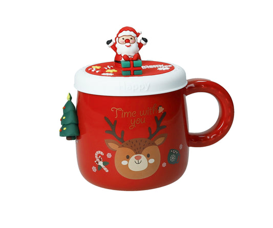 MUG ALBERO DI NATALE C/TAPPO "MAGNETE" 89953 BRANDANI