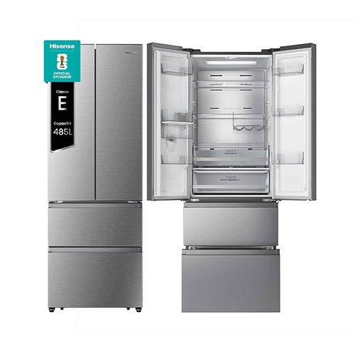 FRIGO COMBINATO LIBERA INSTALLAZIONE INOX RF632N4BCE HISENSE #cat