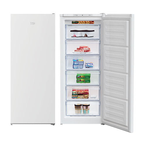 CONGELATORE VERTICALE 210 LT 6 CASSETTI RFSA210K40WN BEKO #cat