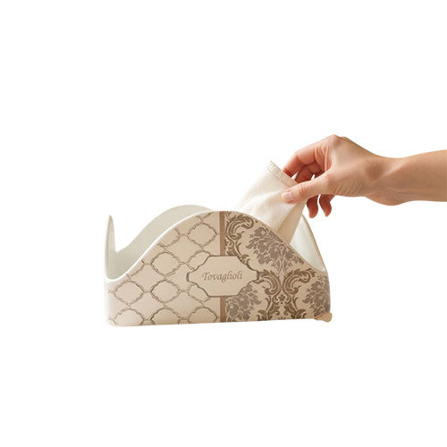 PORTA TOVAGLIOLI CERAMICA 19X19 CM 2009 S.I.PAR