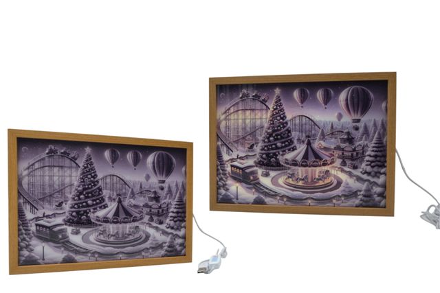 QUADRETTO LUMINOSO GRANDE 23X31 CM E545 S.I.PAR