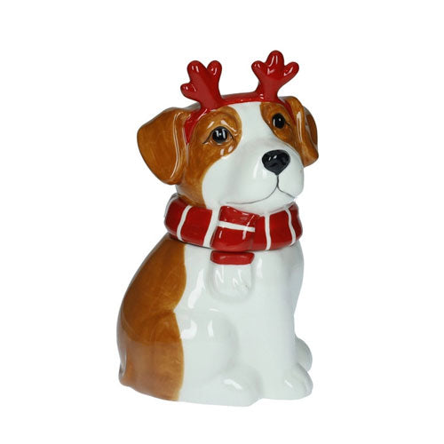 BARATTOLO CAGNOLINO BIANCO/MARRONE "ADDOBBI&DECORATION" 84716 BRANDANI