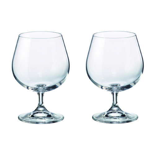 BICCHIERE COGNAC SET 2 PZ VETRO 51781 BRANDANI
