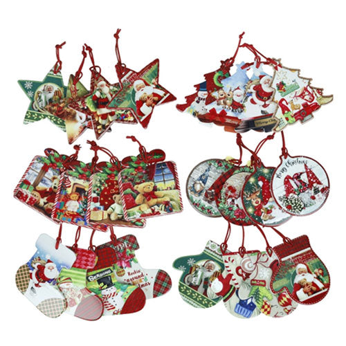 SOTTOBICCHIERE DECORATION  SOGGETTI VARI "CHRISTMAS" 81140 BRANDANI