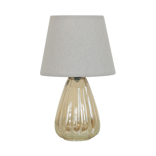 LAMPADA "SOLE" 32 CM AMBRA 40315 VILLA ALTACHIARA