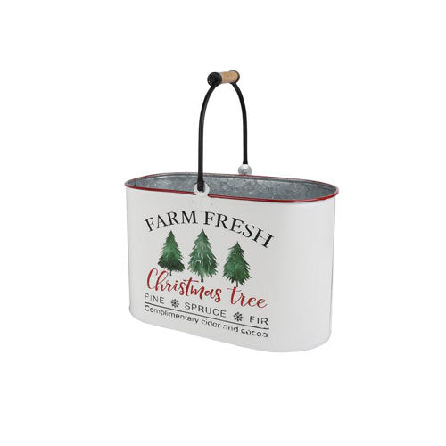 CESTINO NATALIZIO METALLO PICCOLO L 34 CM 37046 LE STELLE