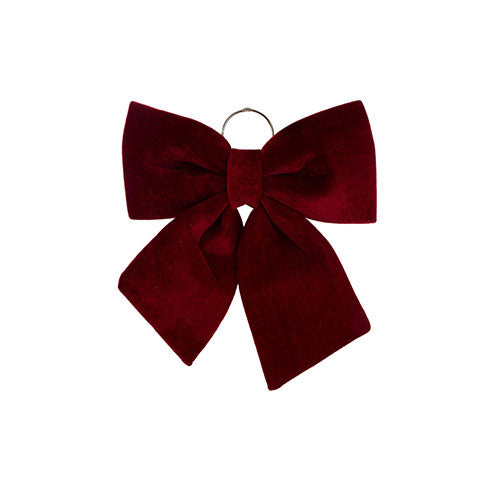 APPENDINO" FIOCCO" H 40 CM TESSUTO BORDEAUX 38299 LE STELLE