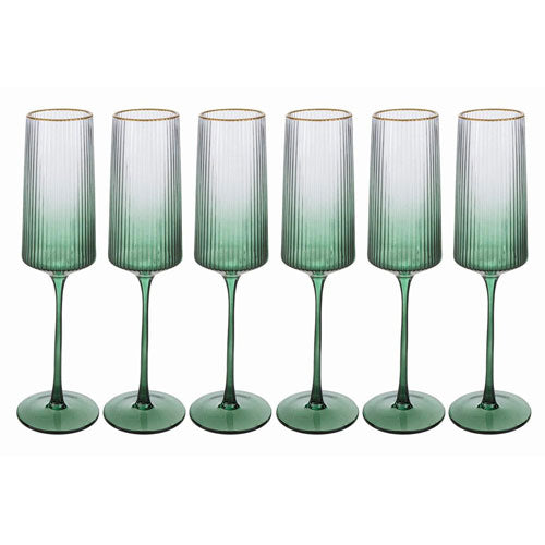 FLUTE 6 PZ VERDE 38569 LE STELLE