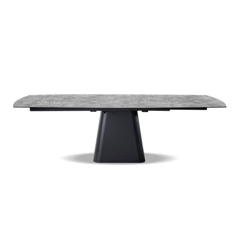 TAVOLO ALLUNGABILE "JARRET" 160-240 X 90 X 76 CM GRIGIO LUCIDO 0050584 #cat