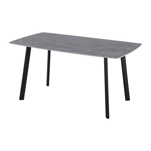 TAVOLO FISSO "QUINCY" 150 X 85 X 75 CM GRIGIO 0051113 #cat