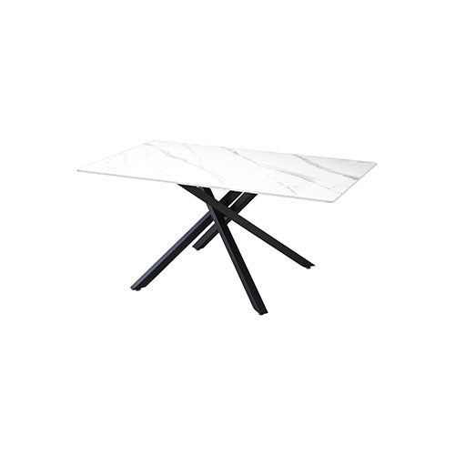 TAVOLINO "ASTOR" 100 X 60 CM MARMO BIANCO 0049113 #cat