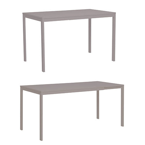 TAVOLO ALLUNGABILE "MAINZ" 120-160 X 74 X 75 CM TORTORA 0051639 #cat