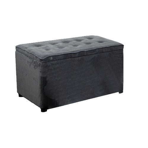 POUF PANCA "BRAIES" 90 CM GRIGIO SCURO 0050689 #cat