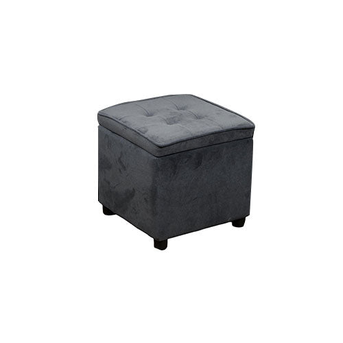 POUF "BRAIES" 40 CM GRIGIO SCURO 0050689 #cat