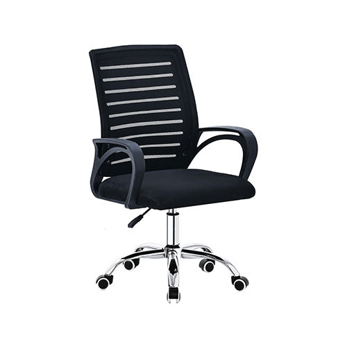 POLTRONA UFFICIO "CHESTER" NERO 0051211 #cat