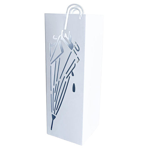 PORTAOMBRELLI "MOODY" H 48 CM BIANCO 0049628 CASA COLLECTION