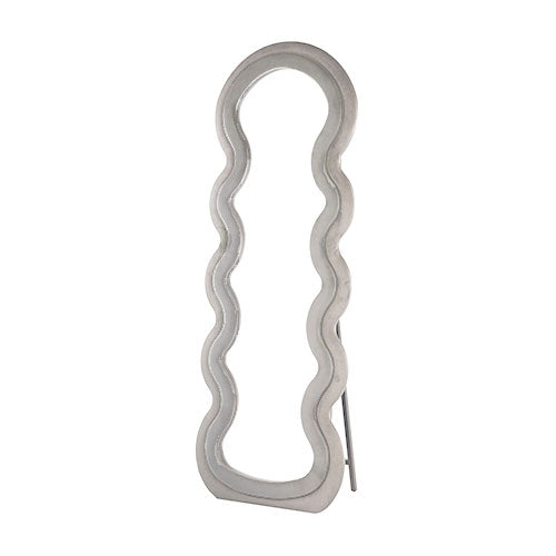 SPECCHIO DA APPOGGIO 160 X 60 CM "WAVE" BEIGE 0051573 #cat