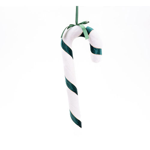 ADDOBBO BASTONCINO 34 CM VERDE-BIANCO 13890054 SILANI