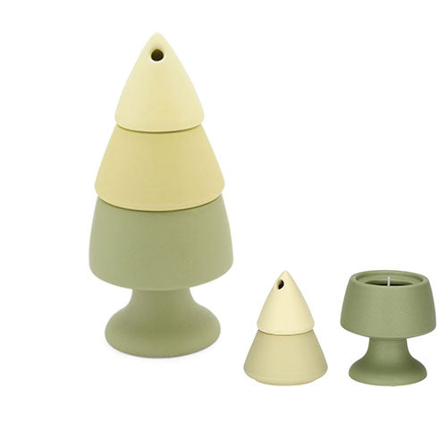 CANDELA DIFFUSORE "PIU DI UN PINO" TG.S VERDE RITUALI DOMETICI