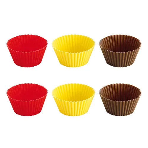 PIROTTINI IN SILICONE 7CM 6PZ "DELICIA" 630646 TES