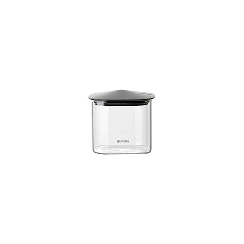 BARATTOLO RETTANGOLARE IN VETRO 600 ML "FRESH&STYLE" BLACK 12880410 GUZZINI