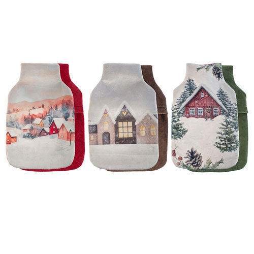 BORSA ACQUA CALDA TERMICA PILE "SNOWLAND" LT1,8 VARIE FANTASIE 9423500 H&H