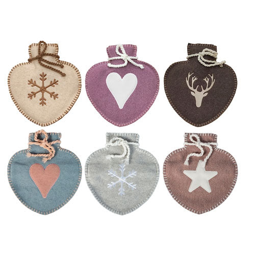 BORSA ACQUA CALDA TERMICA "CUORECHALET " LT1,8 VARIE FANTASIE 9424500 H&H