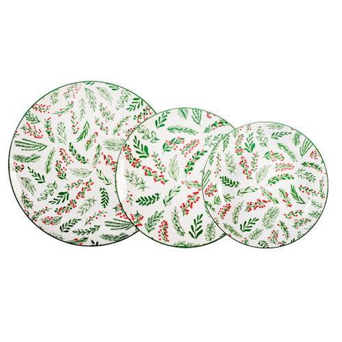 SERVIZIO PIATTI 18 PZ "WILDBERRY" 9784501/02/03 H&H