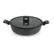 TEGAME 2M 36 CM C/COPERCHIO INDUZIONE 