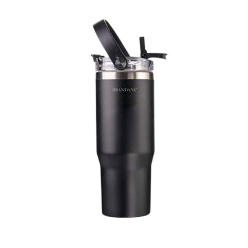 BOTTIGLIA TERMICA "BLACK INOX" 0,9 LT" 94219 BRANDANI