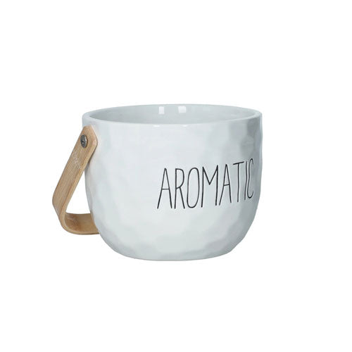 CESTO PORTA PIANTE AROMATICHE CON MANICO BAMBOO "CUCINA&TECHNO" 51947 BRANDANI