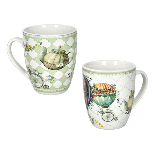 MUG SET 2 PZ "WONDERLAND" 51833 BRANDANI