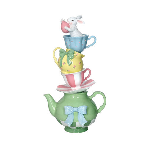 CONIGLIUCCIO "TEA TIME" RESINA 50160 BRANDANI