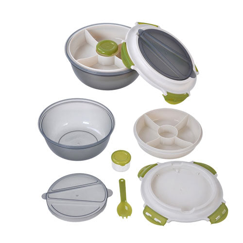 PORTA PRANZO "SUPERLOCK" TONDO CON POSATE 1,2 LT IN PP 4309100