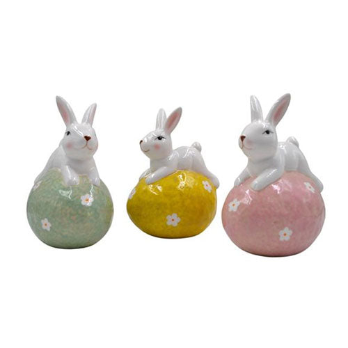 CONIGLIO CERAMICA 10 X 14 CM VARI COLORI B110 S.I. PAR