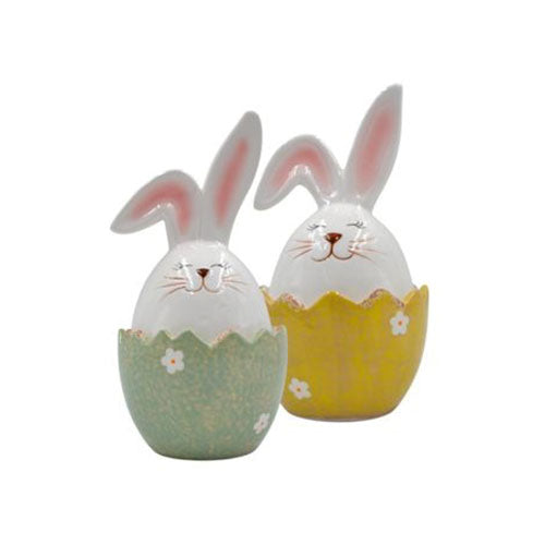 SCATOLA CONIGLIO CERAMICA 8 X 16 CM VARI COLORI B114 S.I. PAR