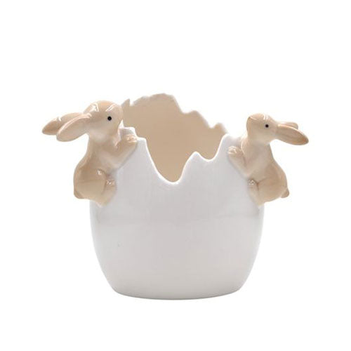 MEZZ'UOVO CONIGLIO CERAMICA 16 X 15 CM B210 S.I. PAR