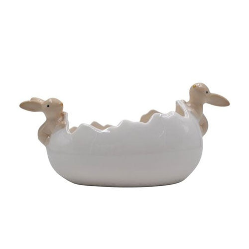MEZZ'UOVO CONIGLIO CERAMICA 20 X 11 CM B211 S.I. PAR