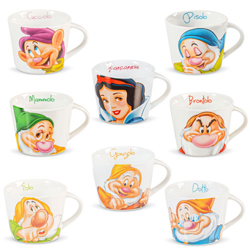 TAZZINA CAFFE' "DISNEY SETTE NANI" PCL SENZA PIATTINO 100 CC 9797000