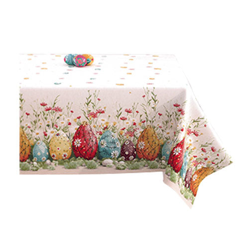 TOVAGLIA 140 X 180 CM 6 POSTI "EGGS" ZUCCHISSIME