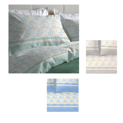 COPPIA LENZUOLA 1P "NATHAN" MARENA VARI COLORI BIANCALUNA