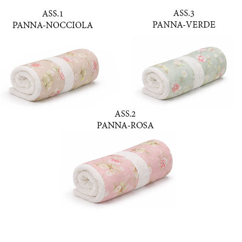 ASCIUGAMANO SET 1+1 \"INCANTO\" ASSORTITI FERLEN