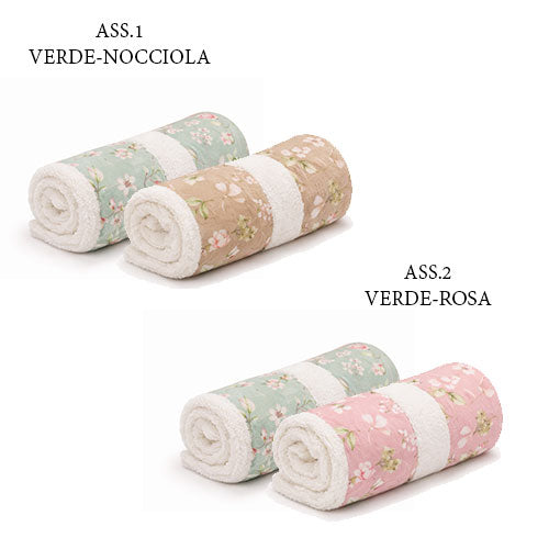 ASCIUGAMANO SET 2+2 \"INCANTO\" ASSORTITI FERLEN