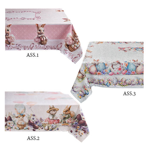 TOVAGLIA 140 X 230 CM 12 POSTI "ALICE" ASSORTITI  PIERRE CARDIN