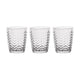 BICCHIERE ACQUA 3 PZ 
