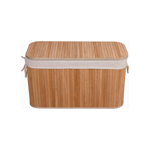 PORTABIANCHERIA CASSAPANCA PIEGHEVOLE 56 LEGNO BAMBOO NATURALE 0048735 #cat