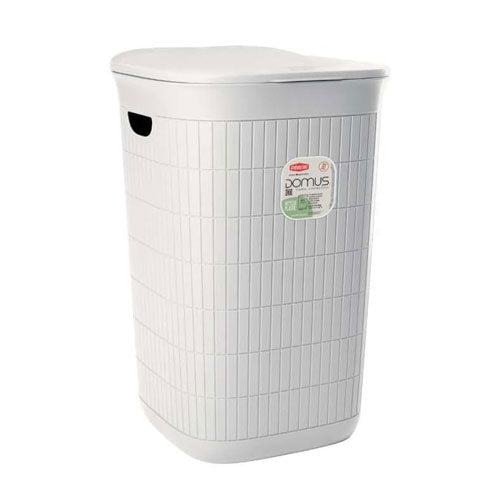 PORTA BIANCHERIA 50 LT "DOMUS" BIANCO 90200 STEFAN PLAST