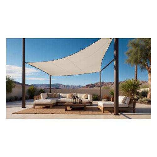 VELA RETTANGOLARE 4 X 6 MT 511437 BIANCO #cat